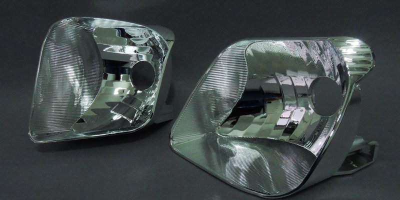 5 axis machined car lighting prototypes