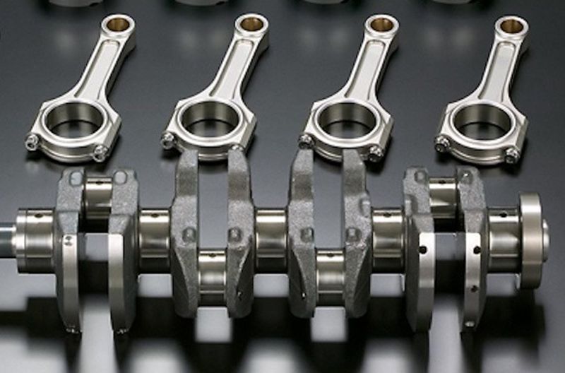 connecting rod and crankshaft