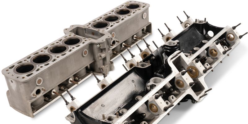 cylinder head in a car