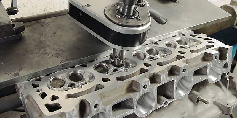 engine head machining