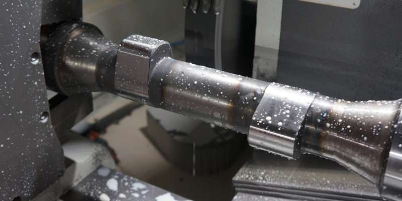 machining camshaft